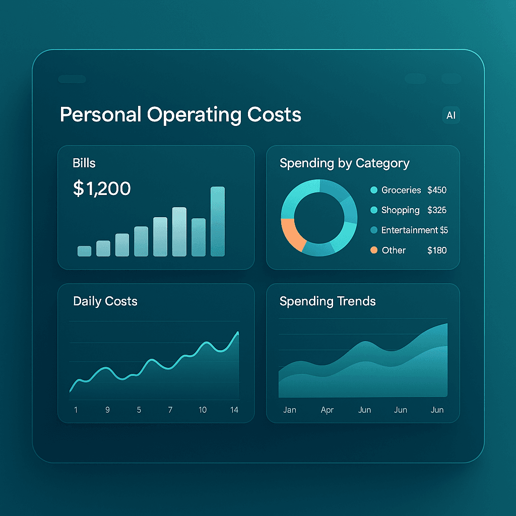 Do You Really Know Your Personal Operating Costs? Understanding your real spending patterns is the first step to smarter financial decisions. - AI2Fin blog article