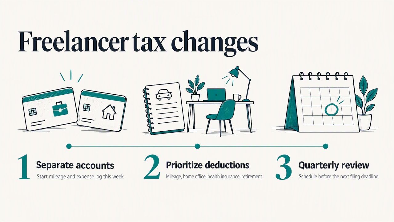 The three changes that matter most this year — overview diagram